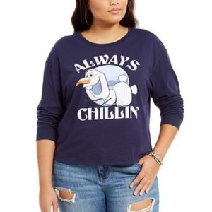 Plus Size Graphic-Print Top